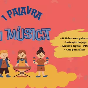 Imagem de capa para o Ebook UMA PALAVRA = UMA MÚSICA 