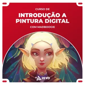 Imagem de capa para o Curso online Pintura Digital com Amanda Duarte