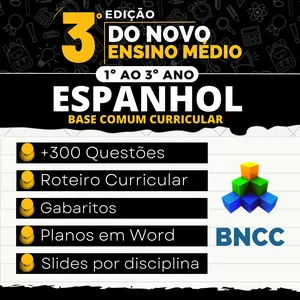 Imagem do curso ESPANHOL  - PLANEJAMENTOS E ATIVIDADES - BNCC