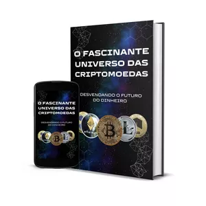 Imagem de capa para o Ebook O Fascinante Universo das Criptomoedas
