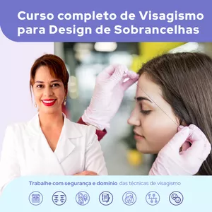 Imagem do curso Curso Visagismo para Designers de Sobrancelhas e empreendedores da Beleza.
