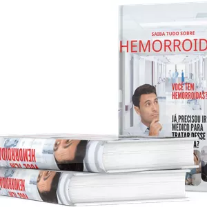 Imagem de capa para o Ebook Ebook - Saiba tudo sobre hemorroidas
