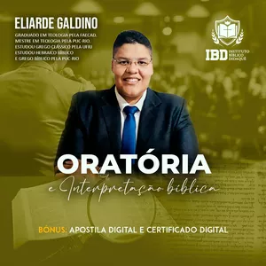 Imagem de capa para o Curso online Curso de Oratória e Interpretação Bíblica 