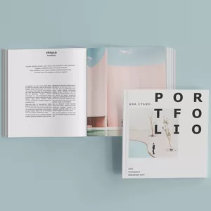 Template de Portfólio + Mini curso de Adobe Indesign