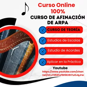 Imagen de portada para Curso online Curso de Afinación de Arpa