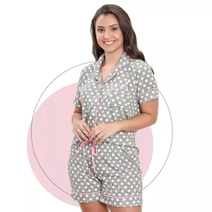 Imagem de capa para o Ebook Molde Pijama Americano Feminino Malha (P ao GG)