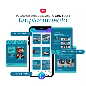 Imagem do curso PACK PARA EMPLACAMENTO VEICULAR - Criaé Studio