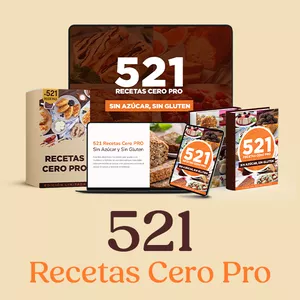 Imagen de portada para Curso online 521 Recetas Cero Pro