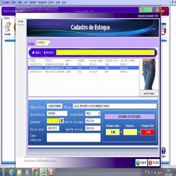 Imagem do curso Planilha Controle De Estoque