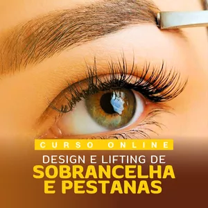 Imagem do curso Curso Design e Lifting de Sobrancelhas e Pestanas - Sandra Bastos