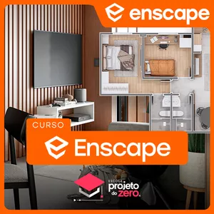 Imagem de capa para o Curso online Enscape para Interiores