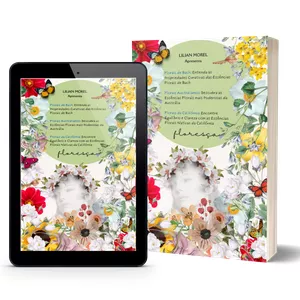 Imagem de capa para o Ebook FLORESÇA COM FLORAIS DE BACH