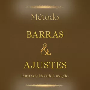 Imagem de capa para o Curso online BARRAS e AJUSTES para Vestidos de Locação 