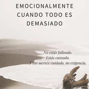 Imagen de portada para Ebook Cómo sostenerme emocionalmente cuando todo es demasiado