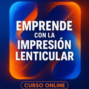 Imagen de portada para Curso online Emprende Con La Impresión Lenticular 