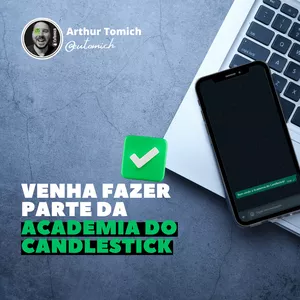 Imagem de capa para o Curso online ACADEMIA DO CANDLESTICK