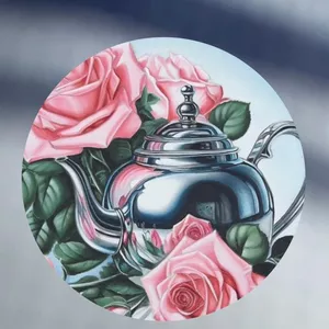 Imagem do curso Ramo Rosa Rebe e Chaleira Inox