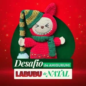Imagem de capa para o Curso online DESAFIO LABUBU DE NATAL