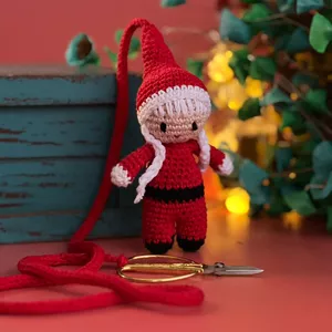 Imagem de capa para o Curso online Faça uma Boneca Porta Tesoura de Amigurumi (Workshop)