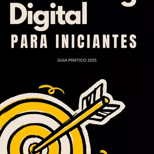 Imagem de capa para o Ebook Marketing Digital para Inicianntes - Guia Prático 2025