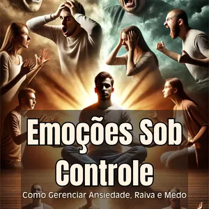 Imagem de capa para o Ebook Emoções Sob Controle: Como Gerenciar Ansiedade, Raiva e Medo