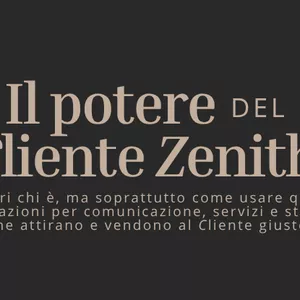 Cover image for Online course Il potere del Cliente Zenith VIP
