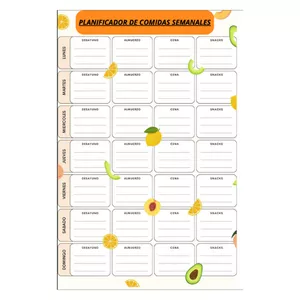 Imagen de portada para Curso online PLANIFICADOR DE COMIDAS SEMANAL Y CONSEJOS ADCIONALES