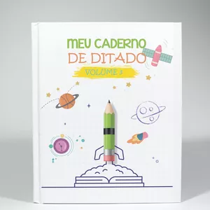 Imagem de capa para o Ebook Meu Caderno de Ditado - Volume 3