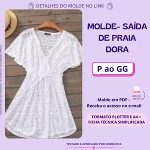Imagem de capa para o Curso online MOLDE SAÍDA DE PRAIA DORA