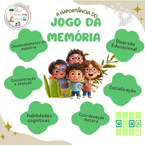 Imagem de capa para o Ebook Jogo da memória- animais 48 peças 