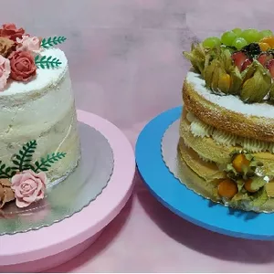 Cozinha Lucrativa:  Técnica Naked Cake e Semi Naked