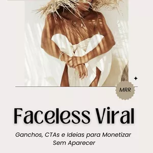 Imagem de capa para o Ebook Faceless Viral – Estratégia para Monetizar Sem Aparecer