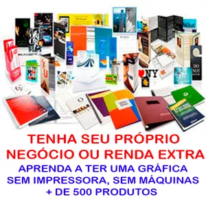 Renda extra vendendo Produtos Gráficos sem Maquinário Nenhum e ter uma renda de até 10 mil reais por mês
