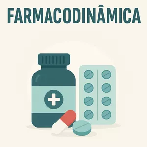 Imagem de capa para o Ebook Passo a Passo da Farmacodinâmica 