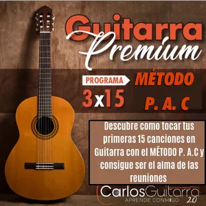 Imagen de portada para Curso online Guitarra Premium