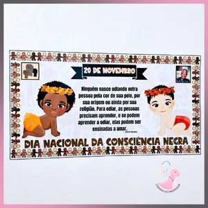 Imagem de capa para o Ebook CONSCIÊNCIA NEGRA- PAINEL BEBÊS