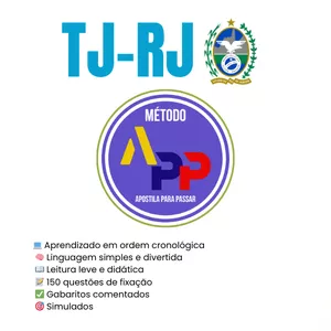 Imagem de capa para o Ebook  TJ-RJ 