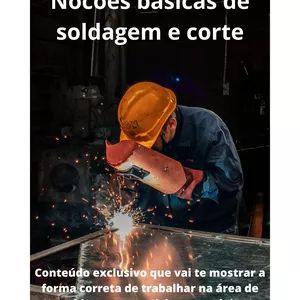 Imagem de capa para o Ebook GUIA COMPLETO DOS PROCEDIMENTOS DE SOLDAGEM E CORTE