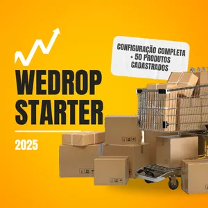 Imagem de capa para o Curso online WEDROP STARTER - CONFIGURAÇÃO COMPLETA 