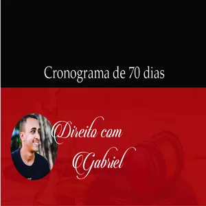Imagem de capa para o Curso online Cronograma de 70 Dias OAB (Direito com Gabriel)