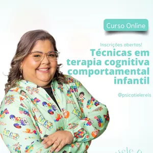 Imagem de capa para o Curso online Técnicas em psicoterapia para crianças e adolescentes 