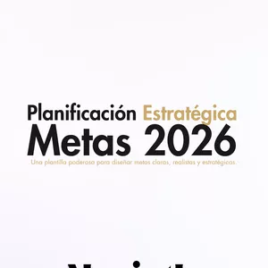 Imagen de portada para Ebook Plantilla para Metas que SI se cumplen 2026