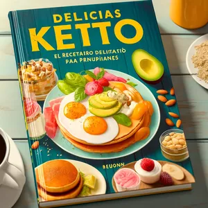 Imagen de portada para Ebook Delicias Keto: El Recetario Definitivo para Principiantes