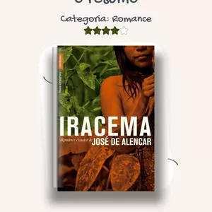 Imagem de capa para o Ebook Iracema - O resumo