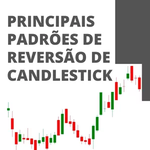 Imagem de capa para o Ebook Principais Padrões de Reversão de Candlestick 