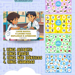 Imagem de capa para o Ebook Lince Mania: 4 Linces para Explorar e Aprender