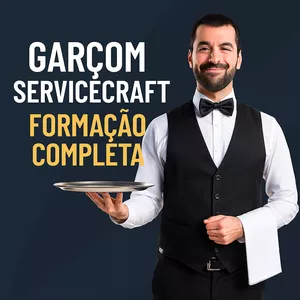 Imagem do curso Garçom ServiceCraft – Formação Completa 