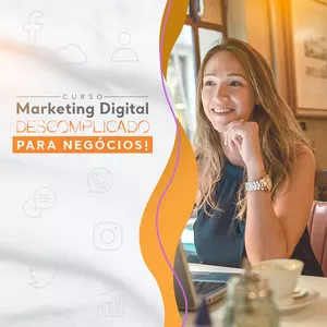 Imagem de capa para o Curso online Marketing Digital Descomplicado para negócios