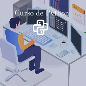 Imagem de capa para o Ebook Mini curso de programação em Python 