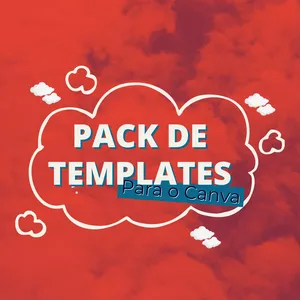 Imagem de capa para o Curso online Pack de templates para o Canva